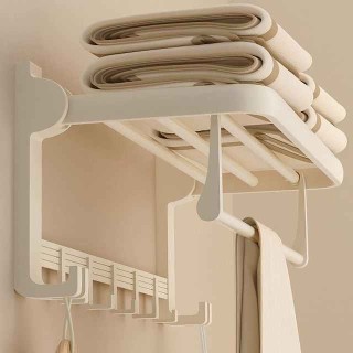 Toilet Paper Holder / Robe Hook / Bathroom Shelf Creative / Multifunction Contemporary / Modern Aluminum 1PC - Bathroom Single / Double / 1-Towel Bar Wall Mounted