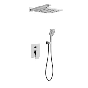 Concealed Shower Valve with Showerhead <span>13811.S2-Q20-B1</span>